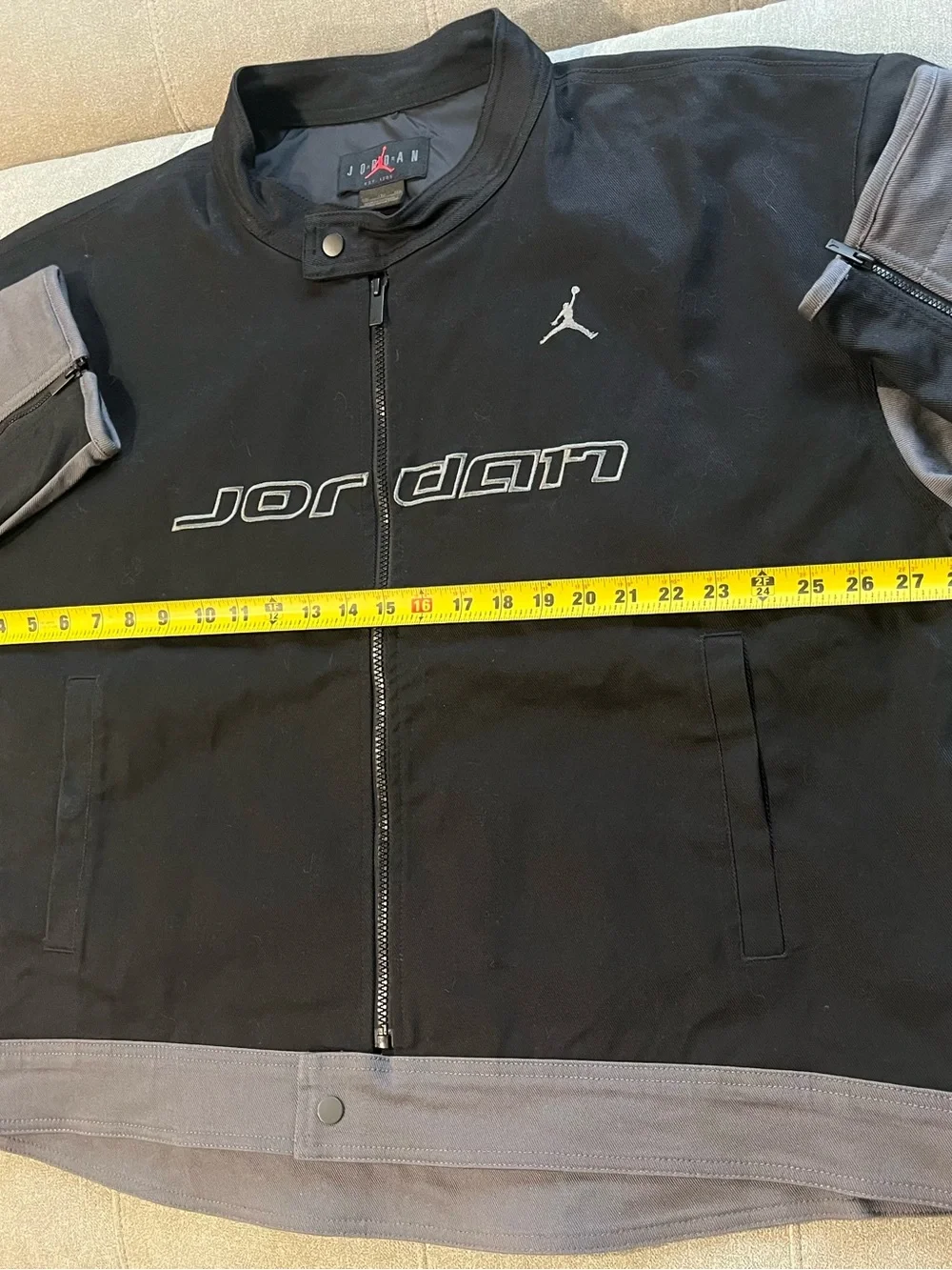 NWT $175 Nike Jordan Brooklyn Men's Motorsport Jacket XXL Black
